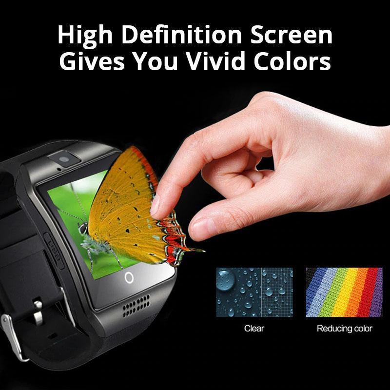 Amazing Full Function Bluetooth Smart Watch With Call Answer, Fitness Apps, Camera + SD Card Port & More!