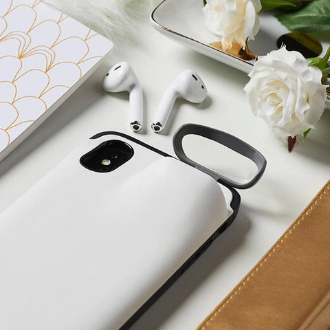 Image of NEW! For iPhone 11, 11 Pro, 11 Pro Max, X, XS, XS Max, XR With Built-in AirPods Pocket Holder Protects Your Phone & AirPods! Easy & Convenient 🚚 And You Get FREE SHIPPING Too!