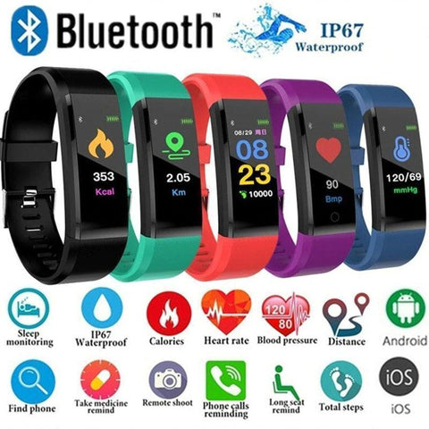 Image of Awesome Smart Watch With Camera Heart Rate Monitor,  Blood Pressure + Fitness Tracker Too!