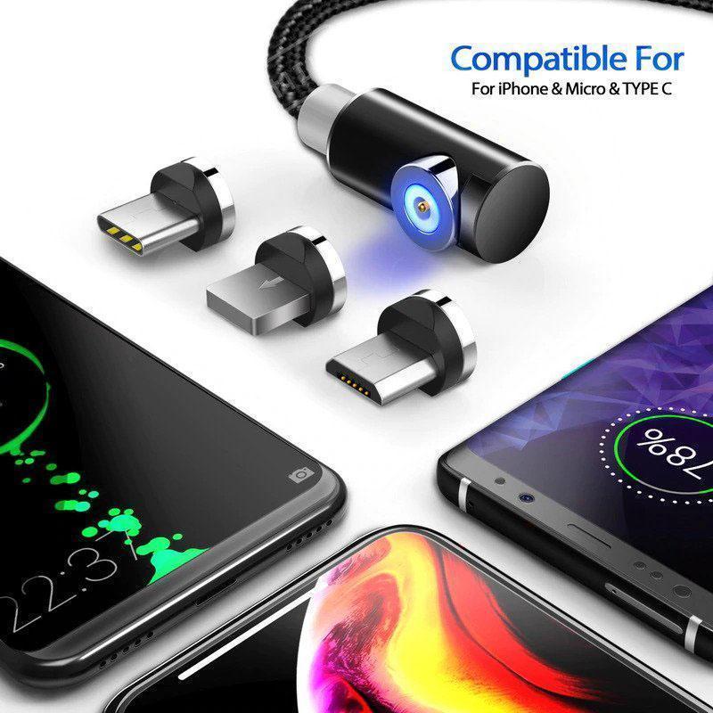 Amazing Magnetic Fast Charge 360 Cable Connector For Quick & Easy Connection