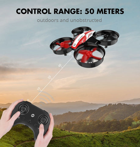Image of HIGHLY RATED Mini Drone Featuring Auto Hovering and 1 Button Return. Durable Design and Ease of Operation Make it an Excellent Choice For Beginners! Free Shipping.