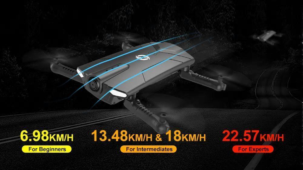 HIGHLY RATED HD Camera Drone With WiFi Real Time Transmission and Altitude Hold Feature. Super Stable Flight With 4 Speed Modes and Compatible With 3D VR Headset! Free Shipping