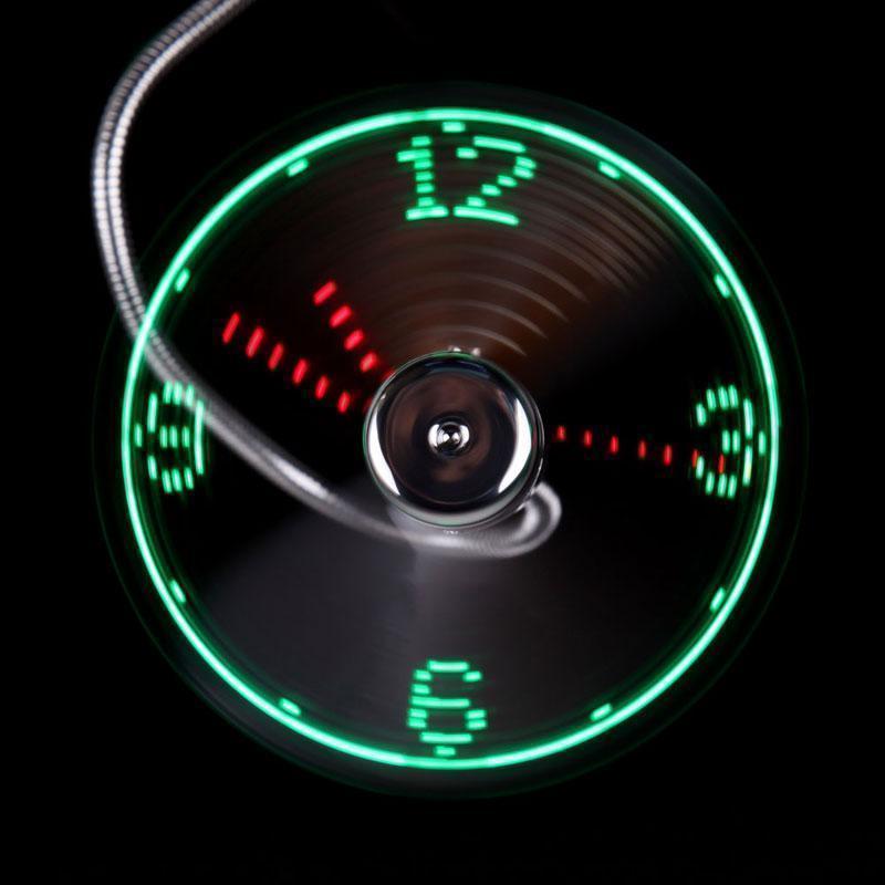 LightSpeed LED USB Fan Light With Time Clock