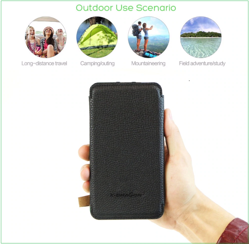 BEST Rated DUAL POWER 10000 mAh Power Bank With 3-Panel Solar Charger + Built In LED Flashlight + 🚛 You Get FREE Shipping Too!