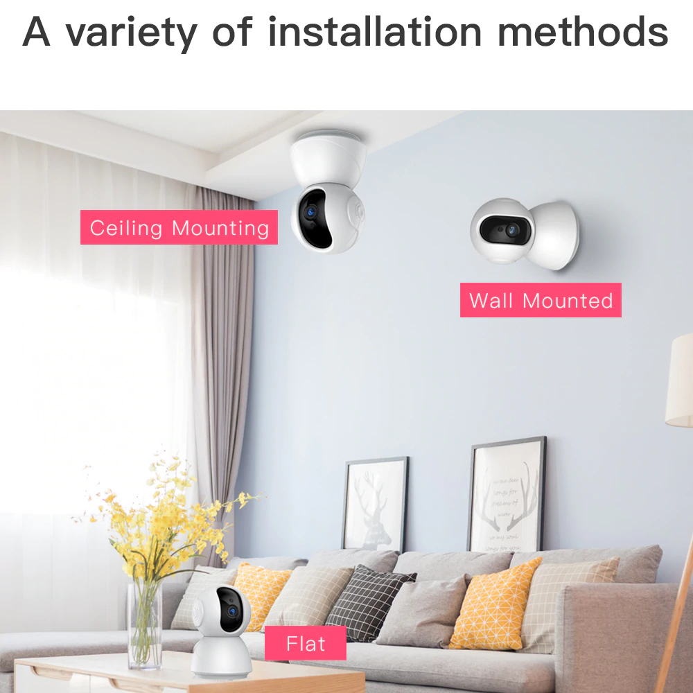 Amazing Auto Tracking Camera! Monitor Everything From Everywhere! Five First Orders Free! Choose Your Cloud Card + Get Free Delivery Too!