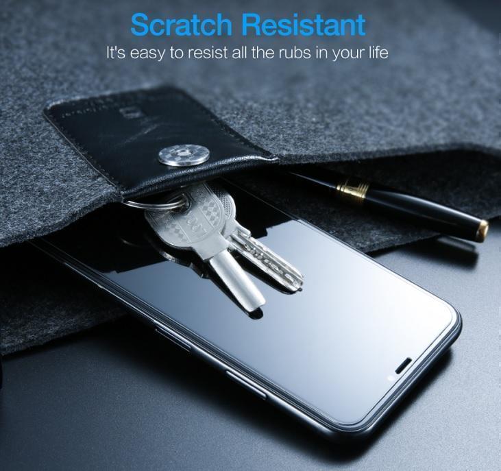 Add the NEW Fingerprint Proof Tempered Glass Screen Protector For iPHONE 8, X, XS, and MAX.  Best Quality and You SAVE 67% when you ADD To CART Now!