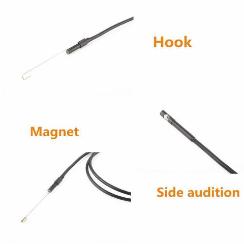 Image of Waterproof 7mm Endoscope For Android Phone With LED Lighted Lens For High Visibility!