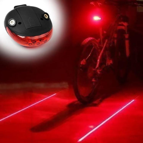 Image of FREE TODAY: The Absolute BEST Safety LED Laser Light Made For SAFER NIGHT TIME BIKING! Rated BEST. Just cover shipping and get yours NOW!