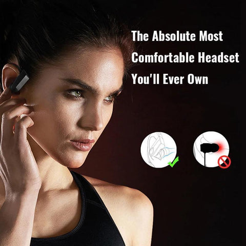 Image of BEST Rated Wireless Bluetooth Sweat Proof Headphones with 6 HOUR BATTERY LIFE! Durable Design With Superior Subwoofer Delivers Superb Sound Quality For You!.