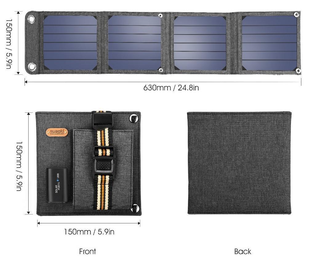 Power Backup Anywhere For You With This BEST RATED Solar Charger - Compact & Portable, Always Ready
