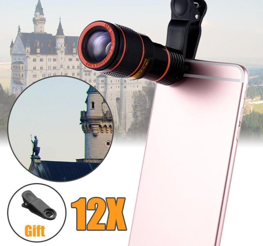 HD Mobile ZOOM 360 Instantly Turns Any Smartphone Into A Telephoto Camera For Amazing Pics AND Video