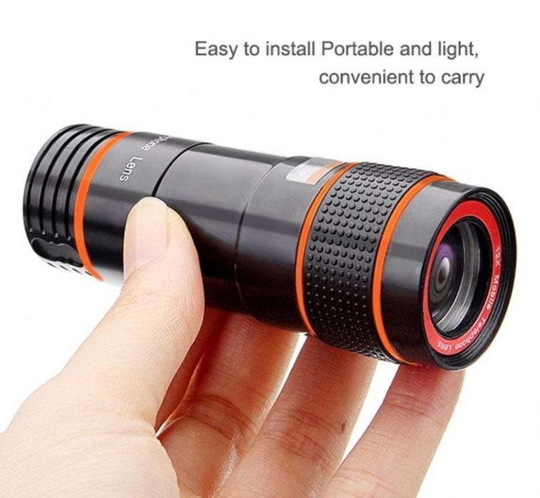 HD Mobile ZOOM 360 Instantly Turns Any Smartphone Into A Telephoto Camera For Amazing Pics AND Video