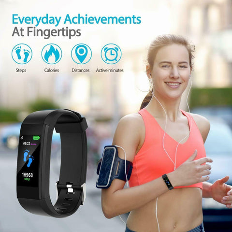 Image of Awesome Smart Watch With Camera Heart Rate Monitor,  Blood Pressure + Fitness Tracker Too!