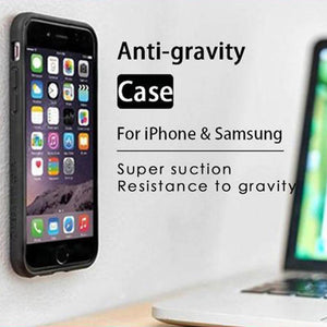 Amazing Anti Gravity Case Lets You Stick Your Phone Anywhere Without Adhesive!  Defy gravity now!