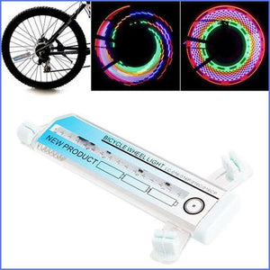 32 LED Bike Spoke Wheel Lite Makes A Big Splash