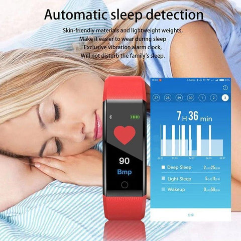 Image of BEST Fitness Smartwatch Tracks Your Running & Walking Distance, Heart Rate, Calories, Blood Pressure & More... Choose From 5 COLORS + Get FREE Delivery Too!