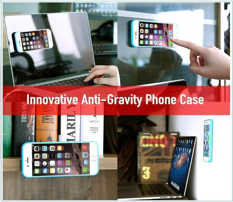 Image of Amazing Anti Gravity Case Lets You Stick Your Phone Anywhere Without Adhesive!  Defy gravity now!