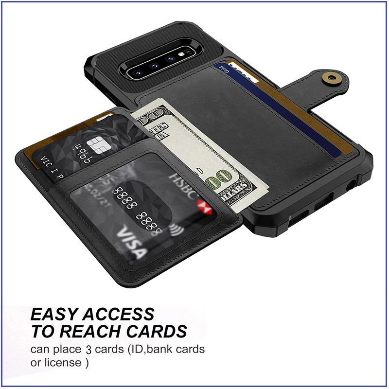 NEW: The Samsung Premium Ultra Armor & Wallet Phone Case All-in-One!  Conveniently Carry Your Cards, ID & Cash Without A Bulky Purse Or Wallet + 🚚 You Get FREE SHIPPING Too!