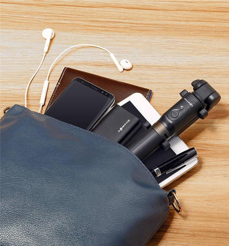Image of Get Your Own Top Rated Wireless Bluetooth Selfie Stick PLUS Mini Tripod & You Get FREE Shipping Too!  🚛