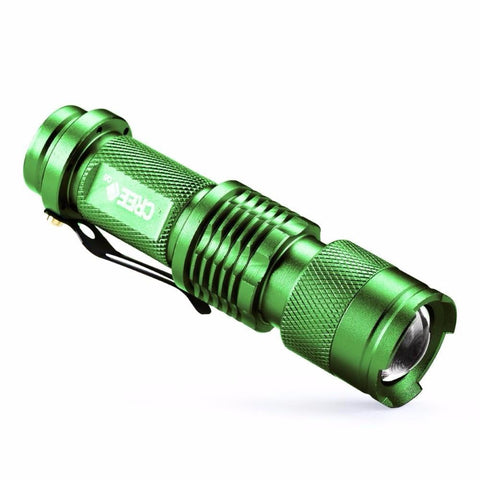 Image of Best Selling, Zoomable CREE Q5 LuMax Tactical Flashlight