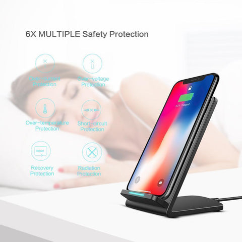 Image of Super Fast Wireless Charging Stand for Your Samsung S9 S8 Note 9 8 ...Order Yours NOW And You Get FREE Shipping!