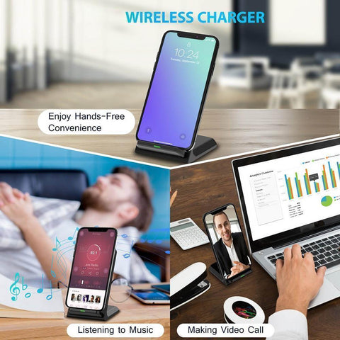 Image of Super Fast Wireless Charging Stand for Your Samsung S9 S8 Note 9 8 ...Order Yours NOW And You Get FREE Shipping!