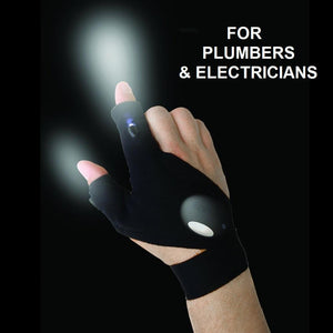 Special Multipurpose LED Lighted Glove Perfect For Repairs & Working in Dark Places, Emergencies, Fishing, Camping, Hiking & More!