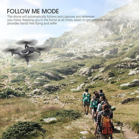 Image of TOP RATED 1080P HD Wide Angle Camera Drone With WiFi FPV and  Real Time Transmission For Video and Pictures. Dynamic GPS and Follow Me Function Enhance the Flying Experience. Includes Free Shipping!
