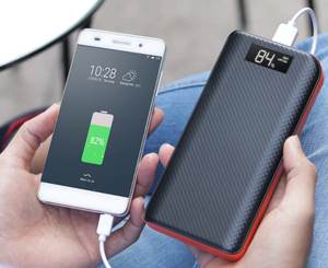 ⚡ Packed With Hours Of Back-up Power For You!  Our NEWEST Top Rated 3 USB Port External Power Bank Powers ALL Your Mobile Devices + Built In LED Flashlight + 🚛 You Get FREE Shipping Too!