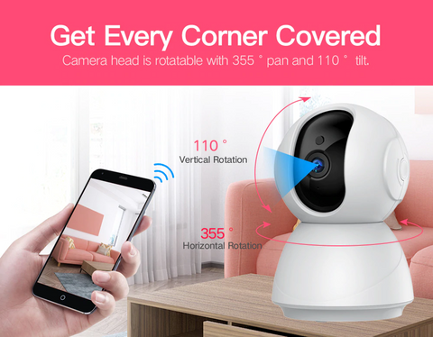 Image of Amazing Auto Tracking Camera! Monitor Everything From Everywhere! Five First Orders Free! Choose Your Cloud Card + Get Free Delivery Too!