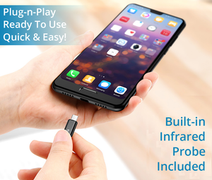 Turns Your SAMSUNG 9 or SAMSUNG 8 Into A UNIVERSAL SMART REMOTE!  Control All Devices With Your Phone... Quick & Easy!