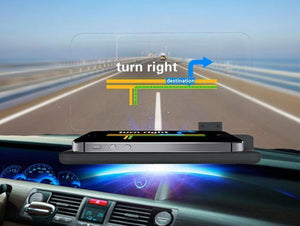 Feels Like Driving In the Future... Amazing Heads Up Driving Technology Works With Any Phone & Any Car