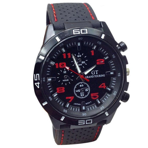 Image of Our Most Popular Tactical/Sports Quartz Watch.  Select From FIVE Colors & Get Yours Now!