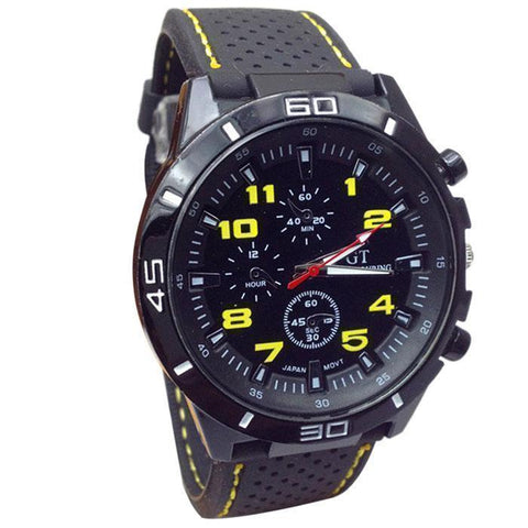 Image of Our Most Popular Tactical/Sports Quartz Watch.  Select From FIVE Colors & Get Yours Now!