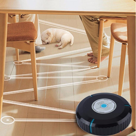 Image of Robotic Smart Learning Multi-surface Floor Sweeper