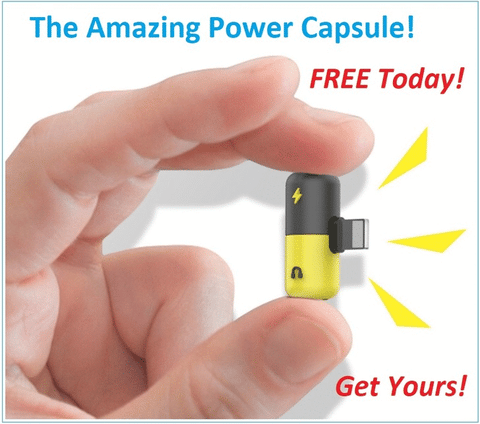 Image of Special FREE Offer:  The Amazing Power Capsule For iPhone X and iPhone 8!
