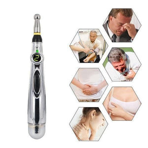 Electric Acupuncture Pen Relieves Stress, Tension and Eases Your Body Of Pain Quickly With No Side Effects [see Video]