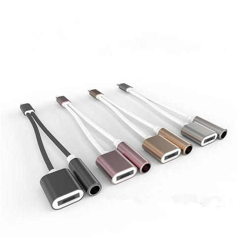 Image of BEST Rated 2-in-1 Splitter For iPhone So You Can Listen To Music & Charge At The Same Time From Anywhere!