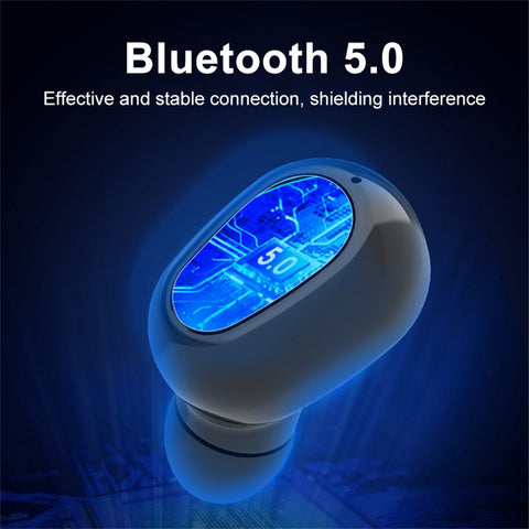 Image of True Hi-Fi Wireless Bluetooth 5.0 Sport Headset Wireless Earphone Delivers Amazing 3D Stereo + Portable Magnetic Charging Box + FREE Shipping Too!