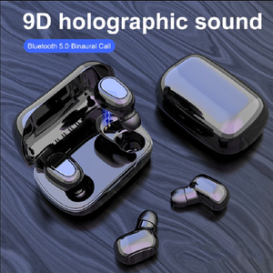 True Hi-Fi Wireless Bluetooth 5.0 Sport Headset Wireless Earphone Delivers Amazing 3D Stereo + Portable Magnetic Charging Box + FREE Shipping Too!