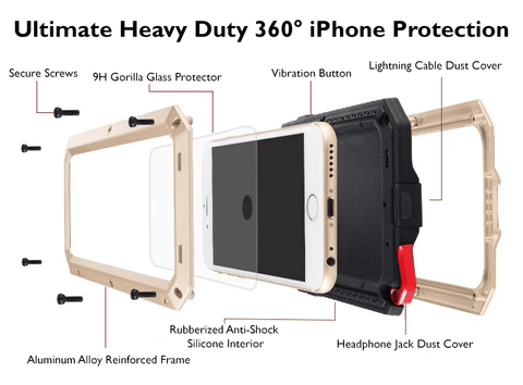 Image of HEAVY DUTY PROTECTIVE IPHONE CASE