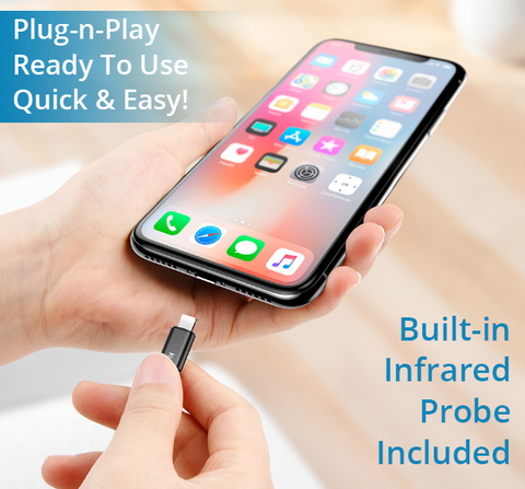 Image of Turns Your iPhone X or iPhone 8 Into A UNIVERSAL SMART REMOTE!  Control All Devices With Your Phone... Quick & Easy!