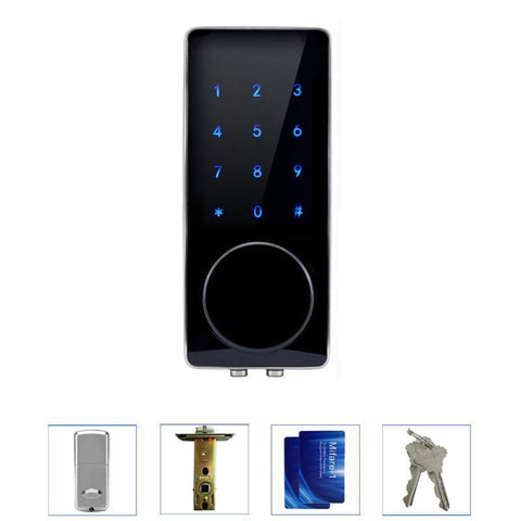Image of Digital Smart Entry Lock With Electronic Door Passcode For Keyless Entry