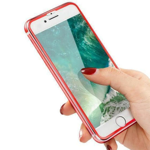 Image of TOP Quality Tempered Glass With 3D Curved Edge Cover Fits Perfect & Protects Your Phone On EVERY Surface!